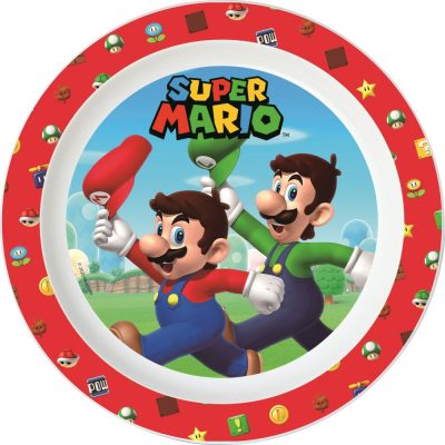 Super Mario Mushroom Kingdom micro lapostányér