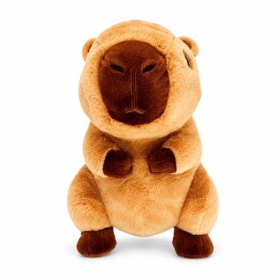 Capibara Capybara világosbarna plüssfigura 20 cm