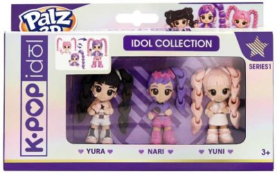 Palz 3D K-pop Idol Collection Yura Nari Yuni 3 db 6 cm