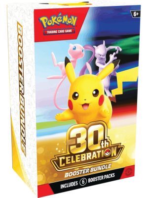 Pokémon TCG 30th Celebration Booster Bundle 6 booster