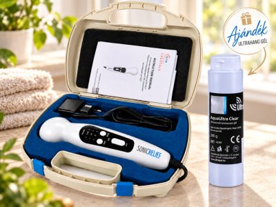SonicRelief terápiás ultrahang + Ajándék gél