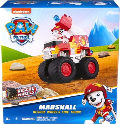 Spin Master Mancs őrjárat Rescue Wheels Marshall monster truck