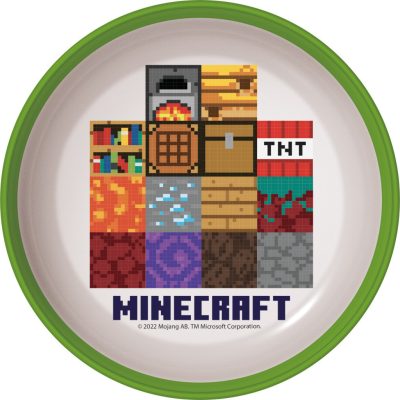 Minecraft Crafters csúszásmentes micro mélytányér