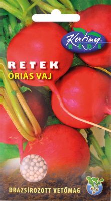 Drazsírozott Retek Szentesi Óriás vaj 350 szem