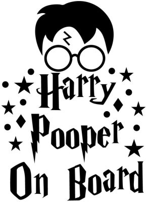 Harry Pooper on Board matrica