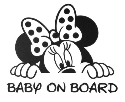 Minnie egér prémium matrica