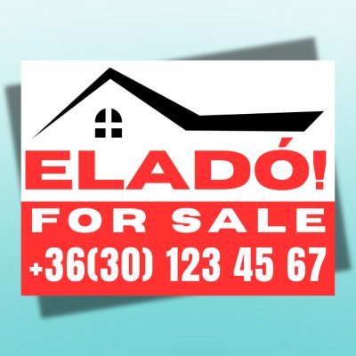 For Sale tábla