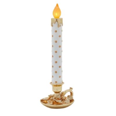 Gyertya Led-es pöttyös poly 51x18x5cm