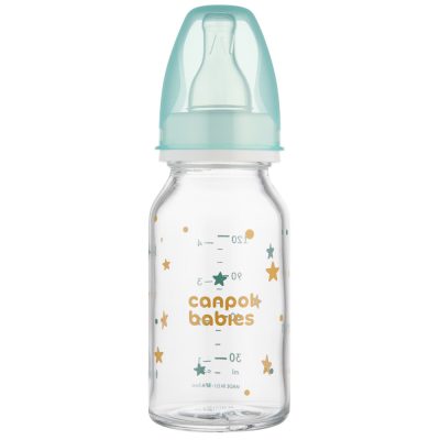 Canpol babies Keskeny nyakú cumisüveg TOYS 120ml