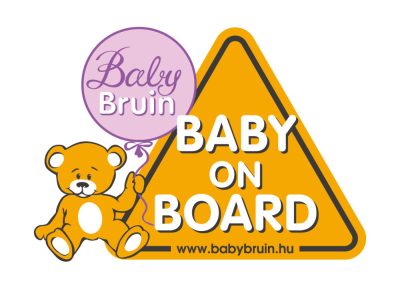 Baby On Board autómatrica 19 × 13,5 cm