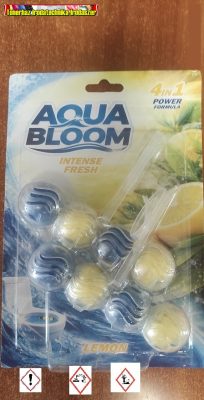 Aqua Bloom wc illatosító golyó 2x56g Citrom 279995