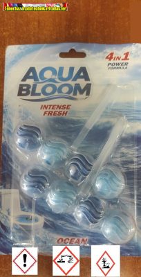 Aqua Bloom wc illatosító golyó 2x56g Óceán 279993