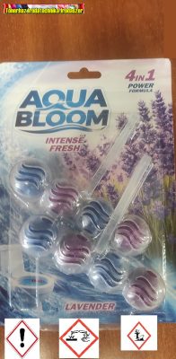 Aqua Bloom wc illatosító golyó 2x56g Levendula 279996