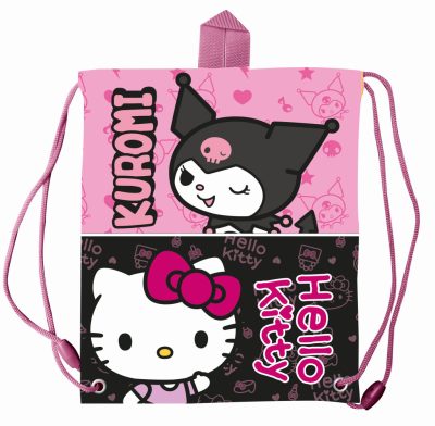 Hello Kitty & Kuromi uzsonnás táska 30 cm