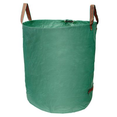 VERTO Kerti hulladék és levélgyűjtő zsák 270 L, 150 g/m2, PP, párnázott peremmel, 3 fogantyúval, 67 x 76cm 15G541