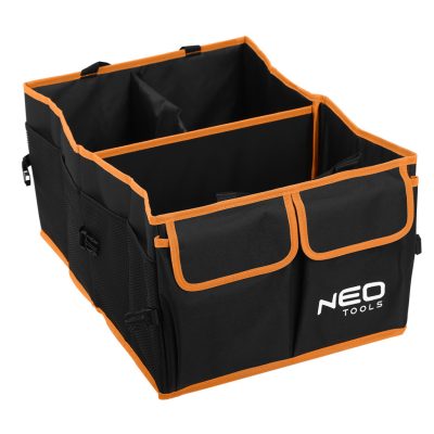 NEO TOOLS Autós rendszereződoboz, csomagtartóba, összecsukható, H25 méret 10-651