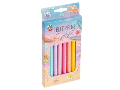 Színes Pastel filctoll szett 8 db-os