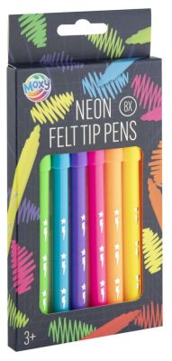 Színes Neon filctoll szett 8 db-os