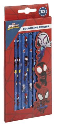 Pókember Spidey Friends színes ceruza szett 12 db-os