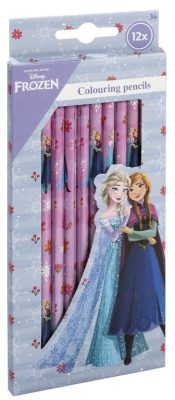 Disney Jégvarázs Sisters színes ceruza szett 12 db-os