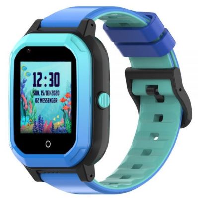 Wonlex KT20-B kék, vízálló, wifi, gyerek okosóra GPS nyomkövetővel, magyar menüvel, fiúknak