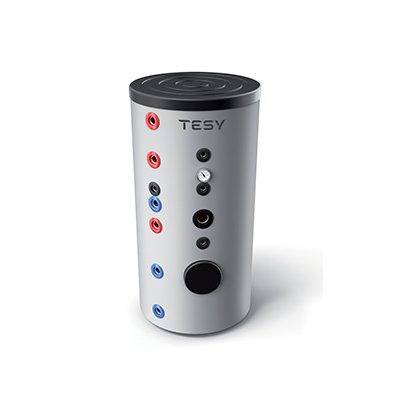 2000 literes TESY zománcozott indirekt HMV tartály 45°-os csatlakozásokkal