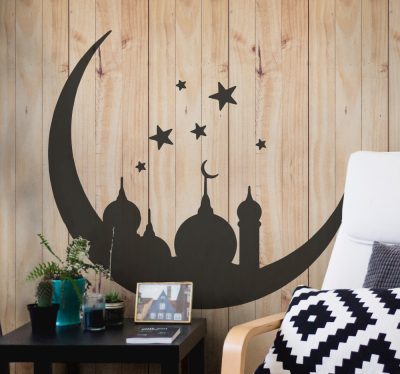Arab jellegű falmatrica dísz