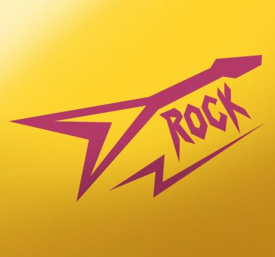 Rock gitár falmatrica