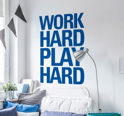 Work Hard Play Hard falmatrica