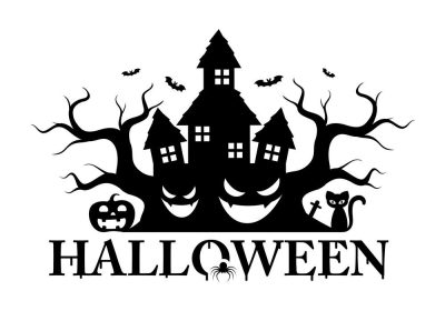 Halloween piktogram matrica