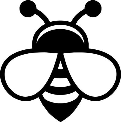 Méhecske piktogram matrica