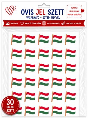 Vasalható ovis jel zászló