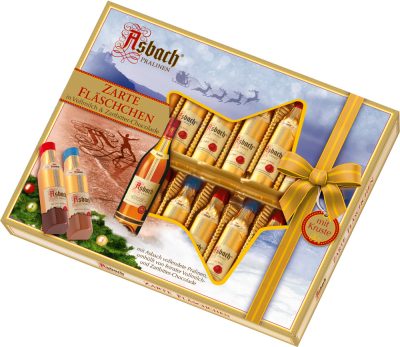 Asbach Karácsonyi Válogatás „üvegek” 250g