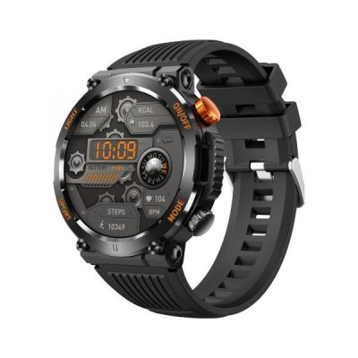 Wonlex DW17 férfi bluetooth okosóra, fekete