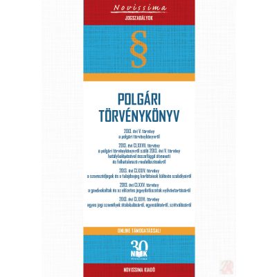 POLGÁRI TÖRVÉNYKÖNYV - 2026. szeptember 28.