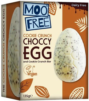Moo Free Húsvéti Cookie Crunch Tojás + szelet 135g