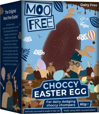 Moo Free Tejmentes Csokoládé tojás 60g