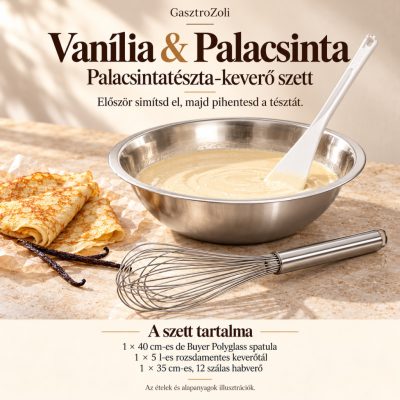 Vanília & Palacsinta palacsintatészta-keverő szett