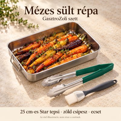 Mézes sült répa – Star tepsi szett