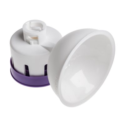 BD PhaSeal Protector üvegadapter P53 lila, 32 mm-es üvegnyakhoz, 50 ml kiegyenlítő kapacitás, 25 db/doboz, Ref: 515107