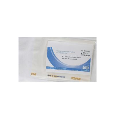 SMI hurkos nylon keresztszalag-varrófonal tűvel (kutya), tű (XS) 30 mm, 50 lb x 1000 mm, 2 crimp hüvellyel, Ref: ZC0501005L