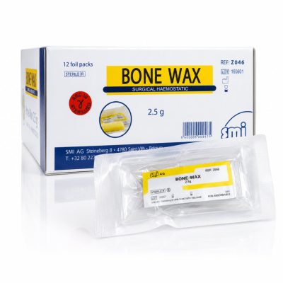 SMI csontviasz (bone wax) állatorvosi sebészethez, steril, 2,5 g, 12 db/doboz, Ref: Z046
