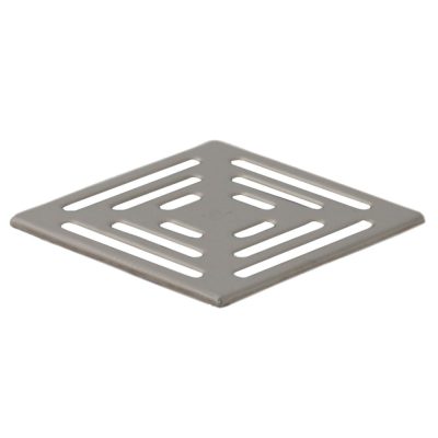 HL 0317.1E inox lefolyórács padlóösszefolyóhoz, 139 x 139 mm