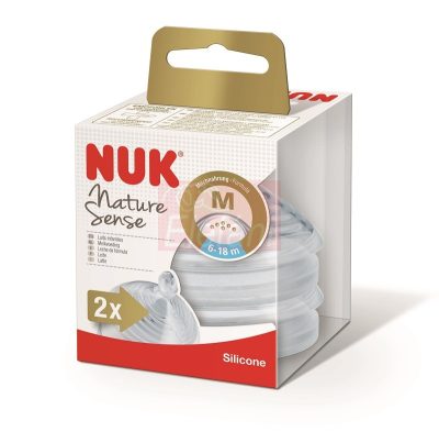 Nuk Nature Sense etetőcumi #M 6-18 