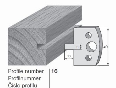 PILANA Profilkés és Fogásvastagsághatároló 16