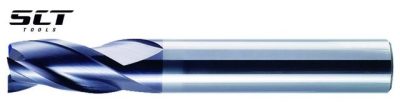 SCT Keményfém ujjmaró, 3 élű, 6,0 mm 30°, TiAIN, hengeres
