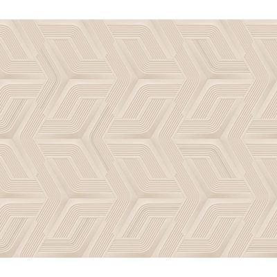 Lamborghini 3 - Bézs geometriai mintás olasz tapéta Z12804