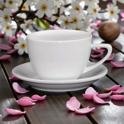 Fine Dining cappuccino csésze, 240 ml, kemény porcelán, 2 db-os csomag