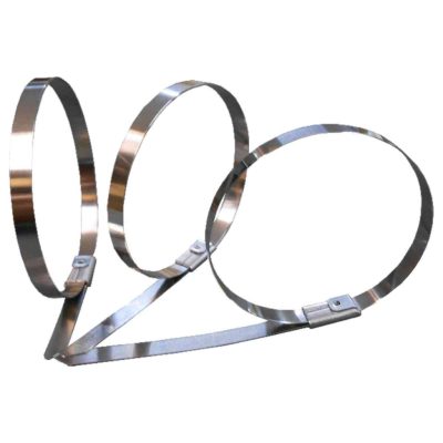 Fém Gyorskötöző-Kábelkötegelő ( 360x4.6 mm )