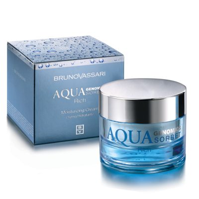 AQUA GENOMICS - AQUA RICH SORBET – Hidratáló arckrém száraz bőrre